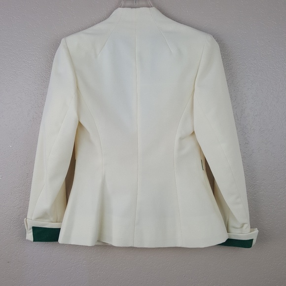 RARE Vintage Designer Lilli Ann Adolph Schuman Suede Lapel Blazer Suit Coat - Picture 3 of 8